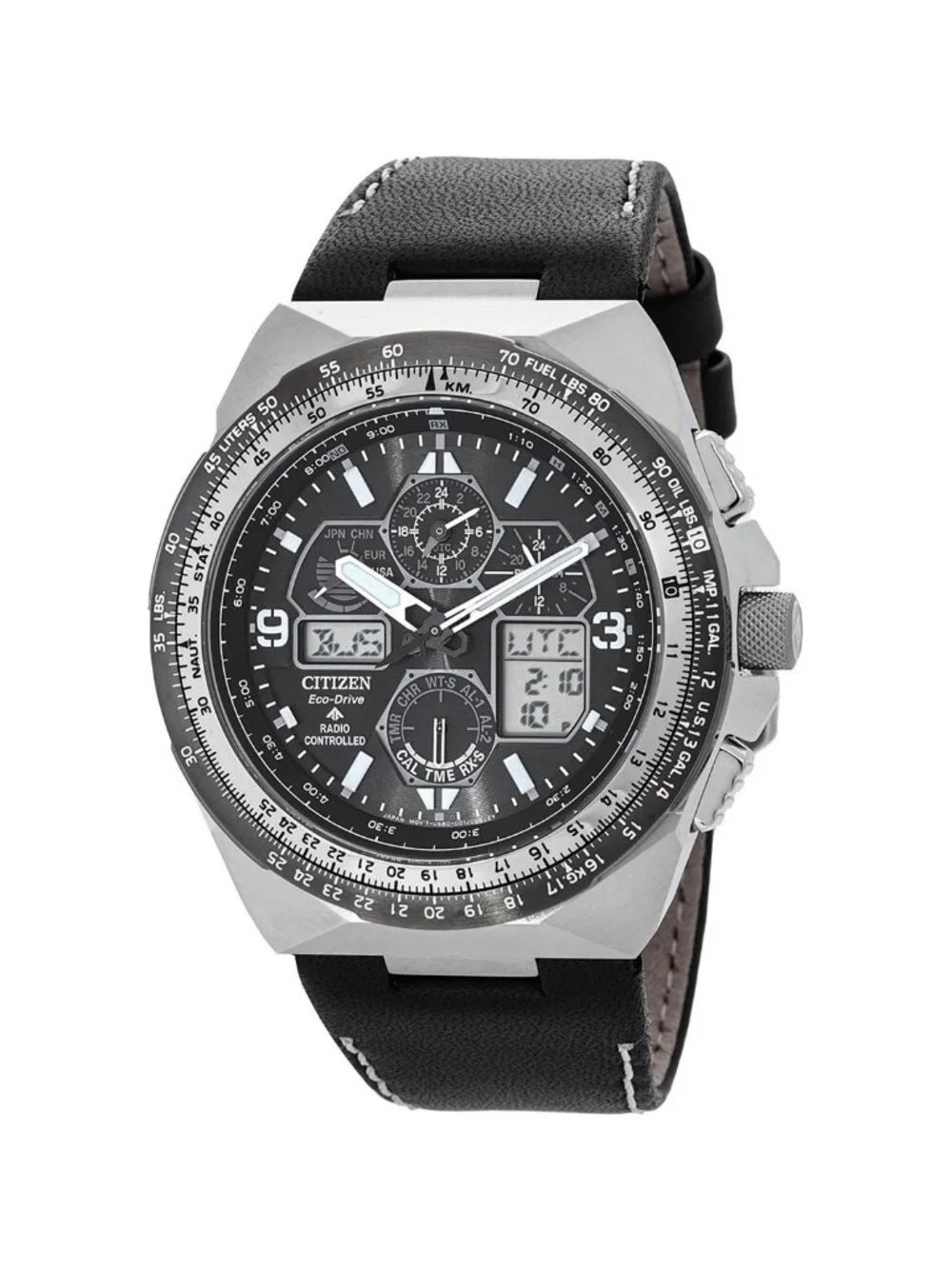 NWT Citizen Promaster Skyhawk A-T Chronograph Black Dial Men's Watch